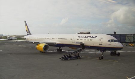 Flug mit Icelandair von Keflavik