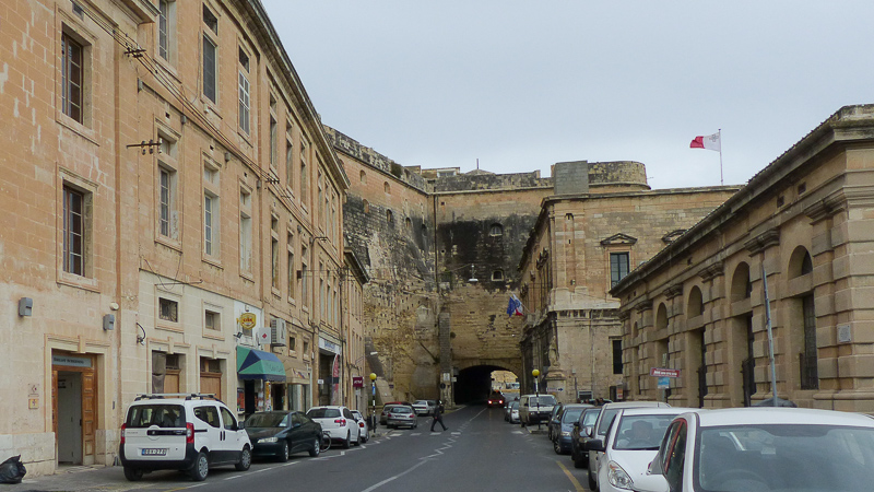 Valletta Straße Xatt Lascaris