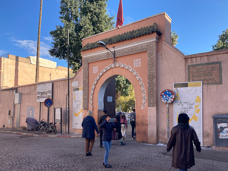 Bahia-Palast Marrakesch