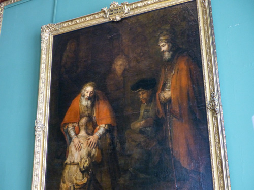 Rembrandt, "Heimkehr des verlorenen Sohnes" 1636