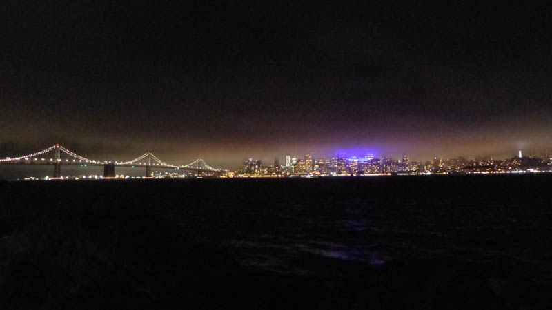 San Francisco Blick von Treasure Island