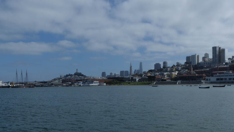 San Francisco Blick von Fisherman’s Warf