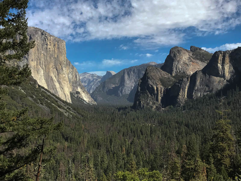 Yosemite NP Inspirationspunkt